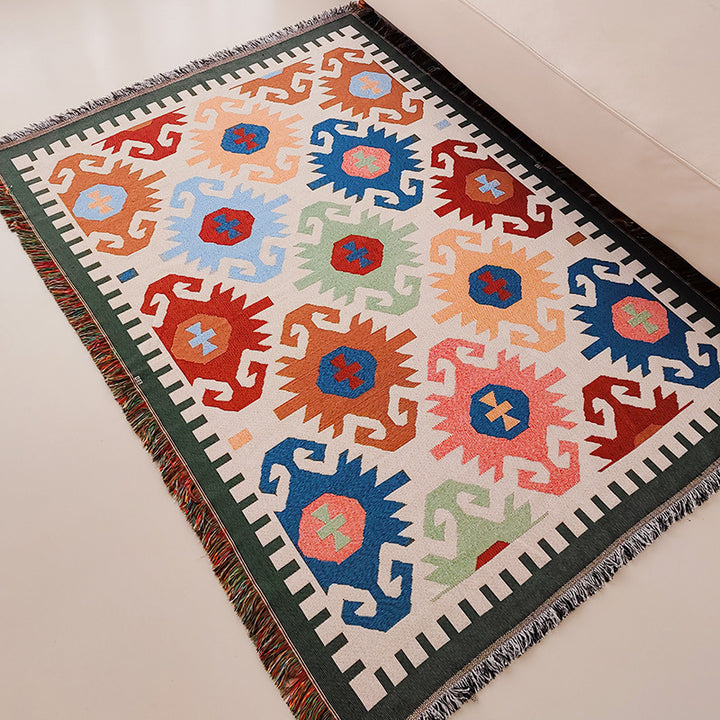 Whimsical Artistic Tapestry Throw Blanket