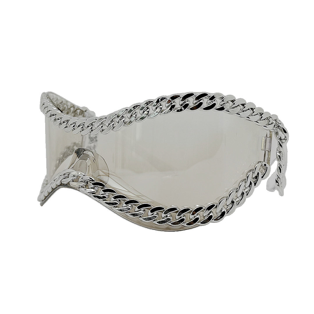 Women's fashionable sunglasses with chain frame Bowlift