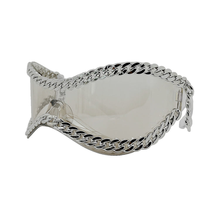 Women's fashionable sunglasses with chain frame Bowlift