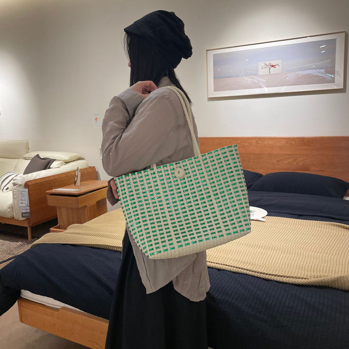 Handwoven shopping bag Bowlift