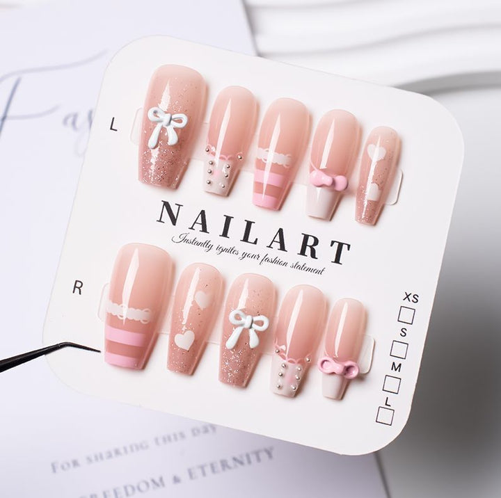 Press-On Nail Art Bowlift