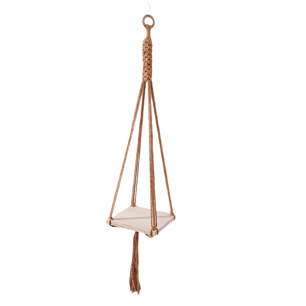 Macrame Plant Hanging Shelf Bowlift