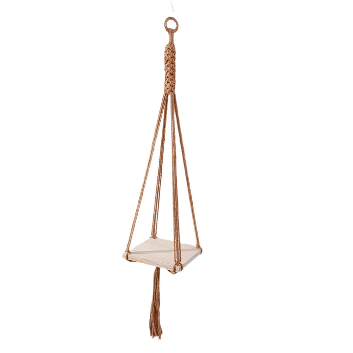 Macrame Plant Hanging Shelf Bowlift