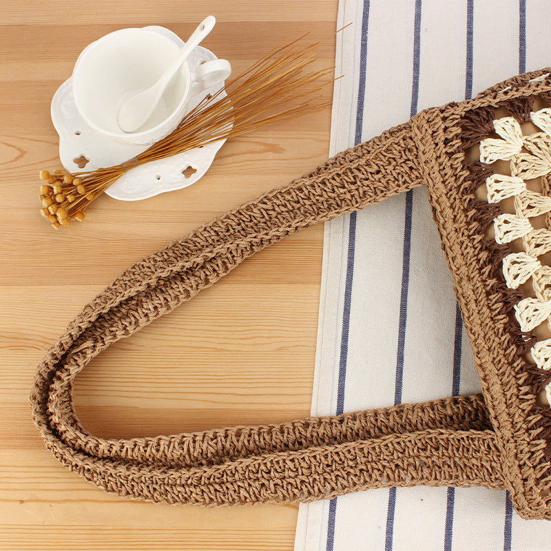 Natural Crochet Bags By Bowlift