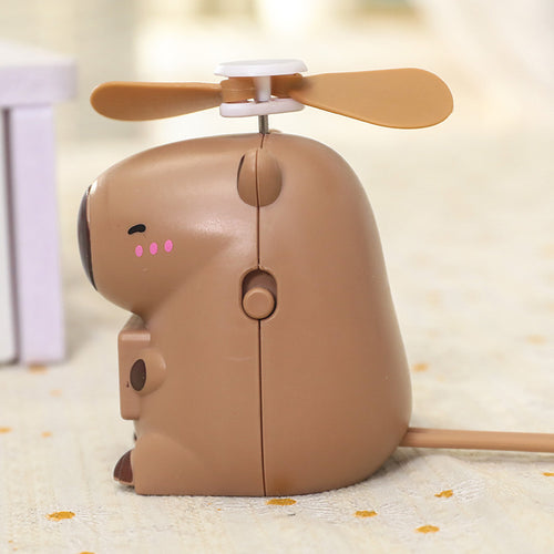Unisex Funny Mini Fan in Animal Design Bowlift