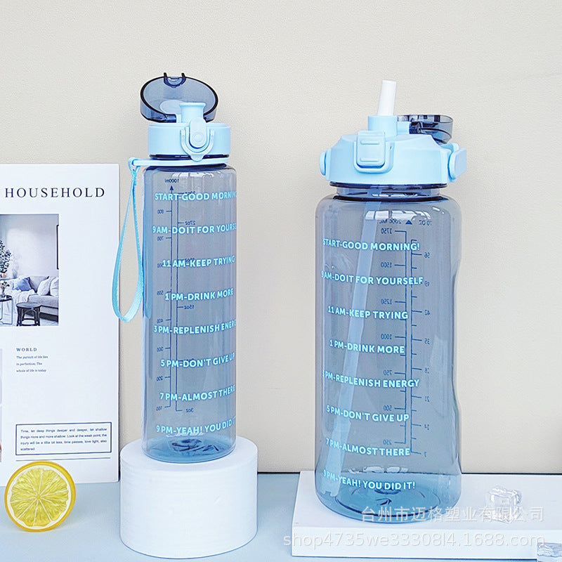 Ladies Motivational Water Bottle Bowlift