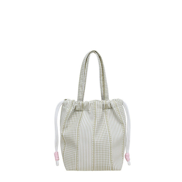 WoDrawstring Utility Tote Bag Bowlift