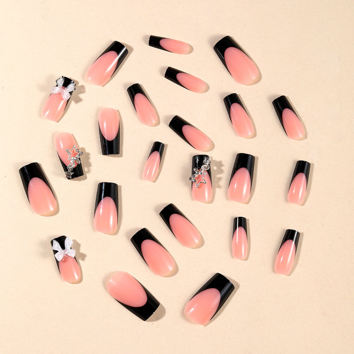 Elegant Decorative Stiletto Nail Art Extensions Bowlift