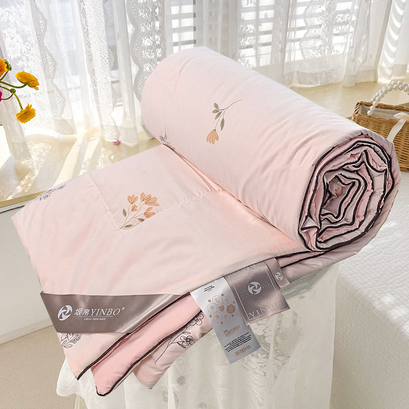 Floral Embroidered Comforter Bowlift