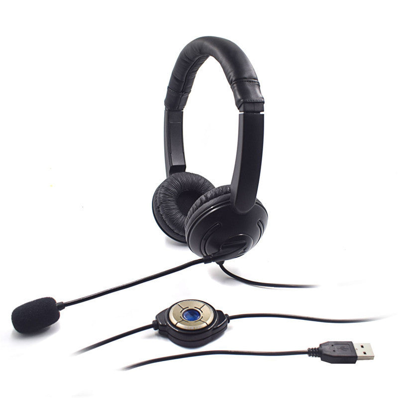 Multimedia Headset with Adjustable Microphone Bowlift