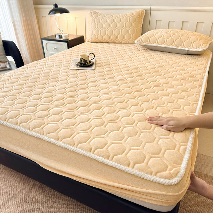 Hexagon Pattern Mattress Topper