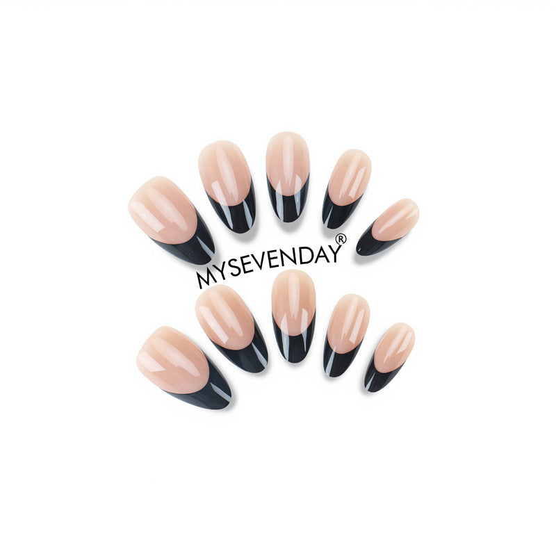 Elegant Stiletto Press-On Nail Set Bowlift