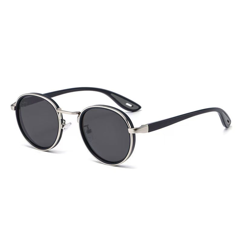 Vintage Round Frame Sunglasses Bowlift
