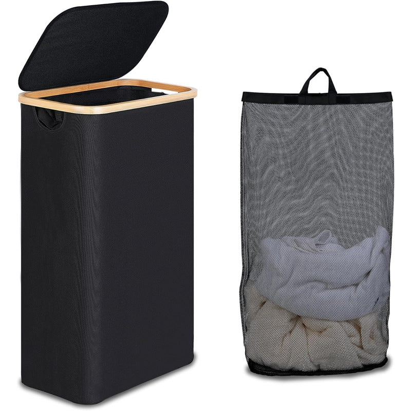High-quality laundry basket with removable and washable inner bag Bowlift