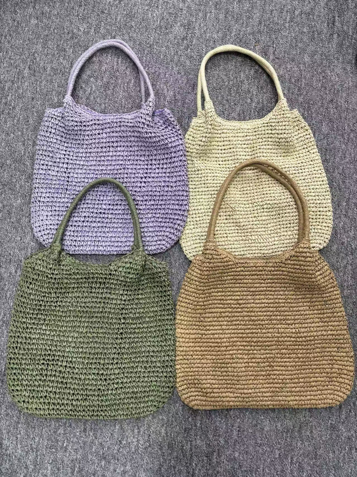 Handbag Made of Handcrafted Natural Material with Robust Design Bowlift
