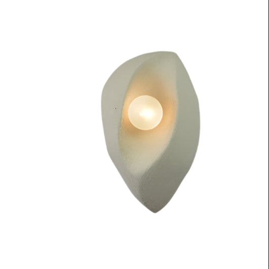 BowLift | Wall lamp made of Polystyrene in Wabi-Sabi Style