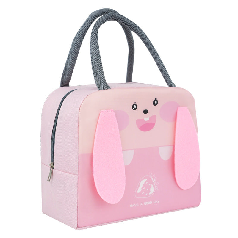 Cartoon Animal Lunch Tote