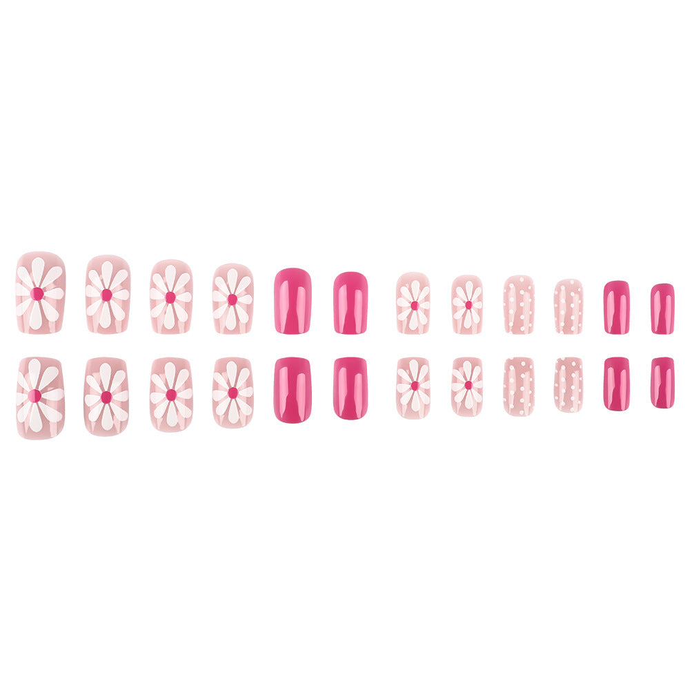Floral Nail Art Design Bowlift