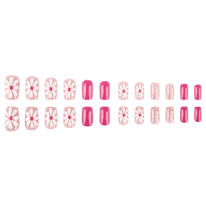 Floral Nail Art Design Bowlift