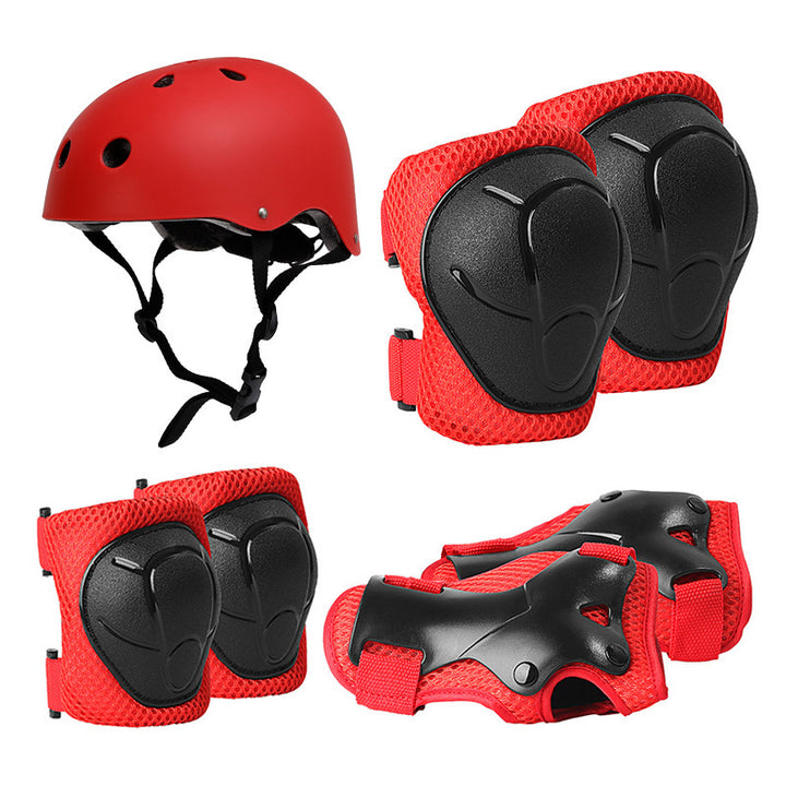 Safety Helmet and Protective Gear Set Bowlift
