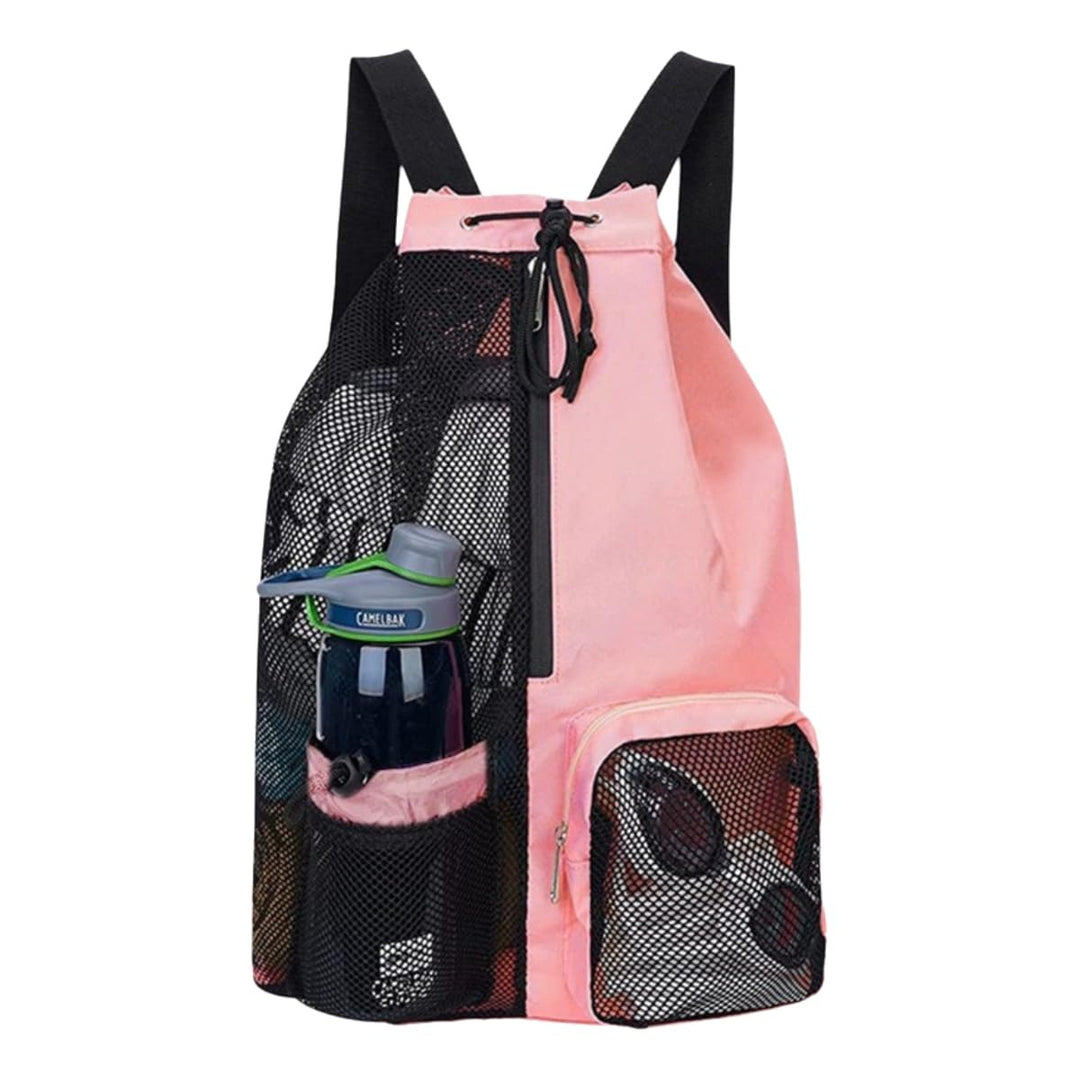 Breathable sports backpack with multiple mesh pockets Bowlift