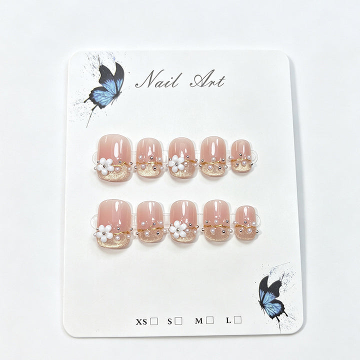 Decorative Floral Nail Art Set Bowlift