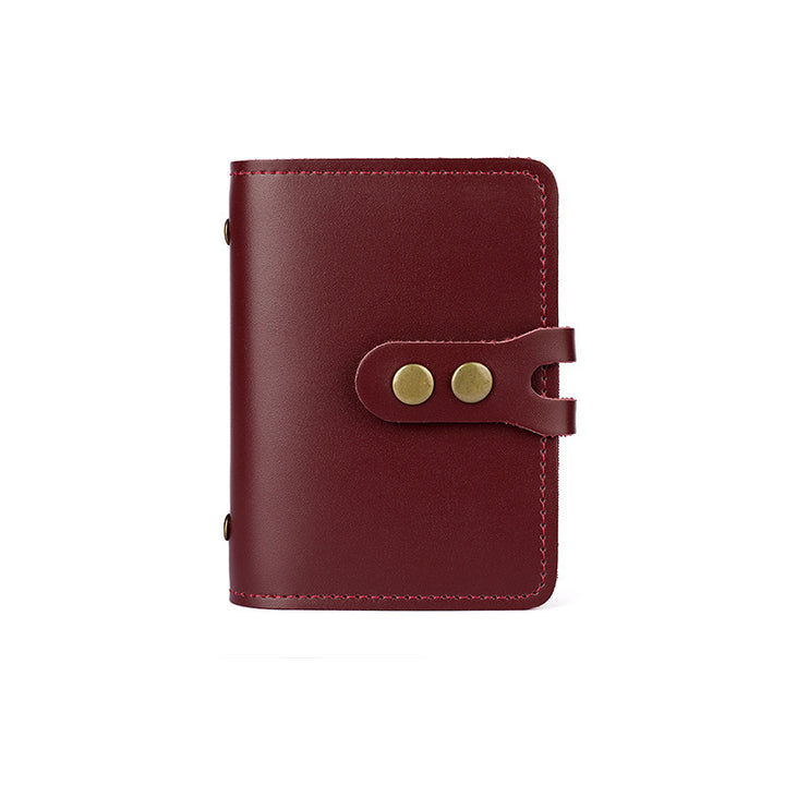 Durable Leather Card Wallet Bowlift