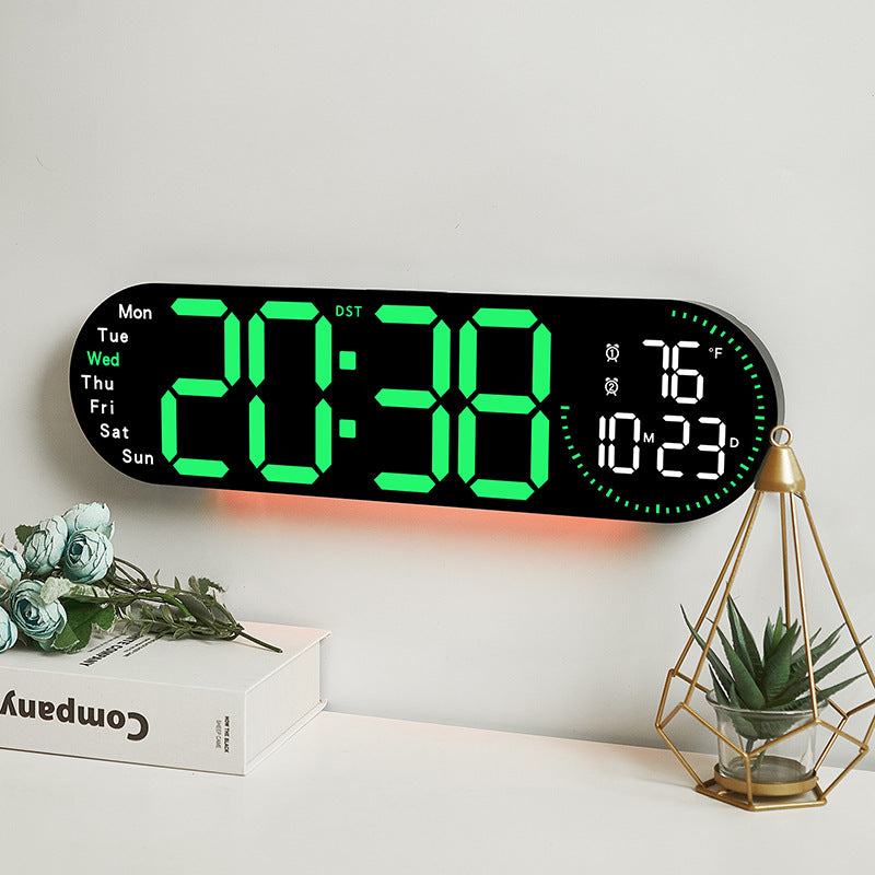 Digital multifunction alarm clock with temperature and weather display Bowlift
