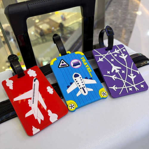 Airplane Design Travel Luggage Tag Bowlift