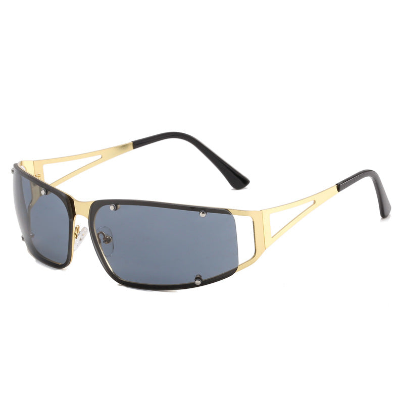 Women's sporty sunglasses with trendy design and polarized lenses Bowlift