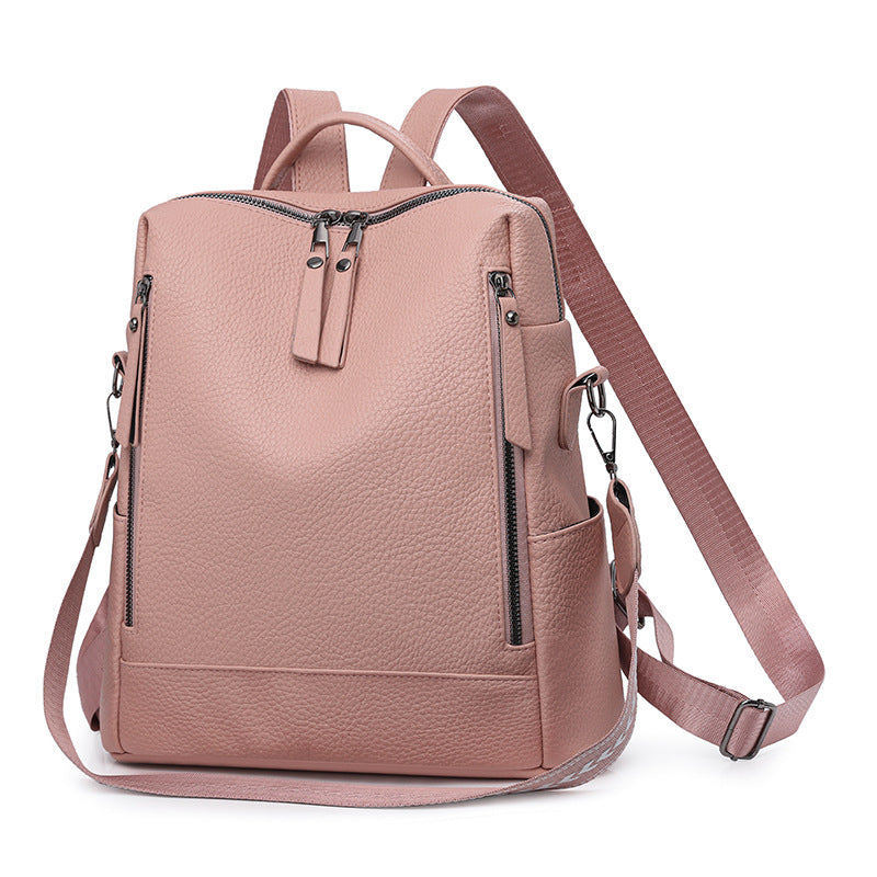 Textured Multi-Pocket Backpack Bowlift