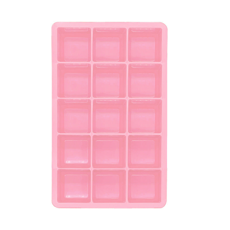 Flexible Silicone Square Ice Cube Tray Multi-Cavity Freezer Mold Bowlift