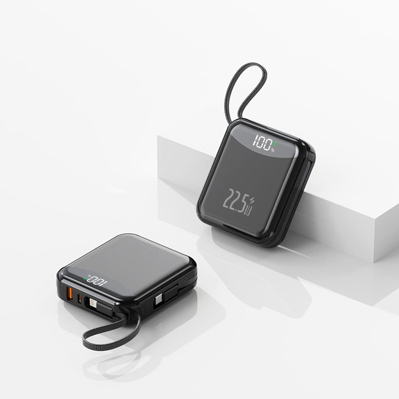 High-performance power bank with digital charging display and compact design Bowlift