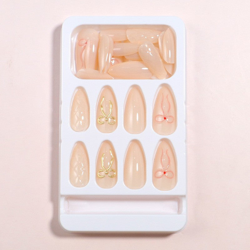 Stylish Acrylic Nail Art Bowlift