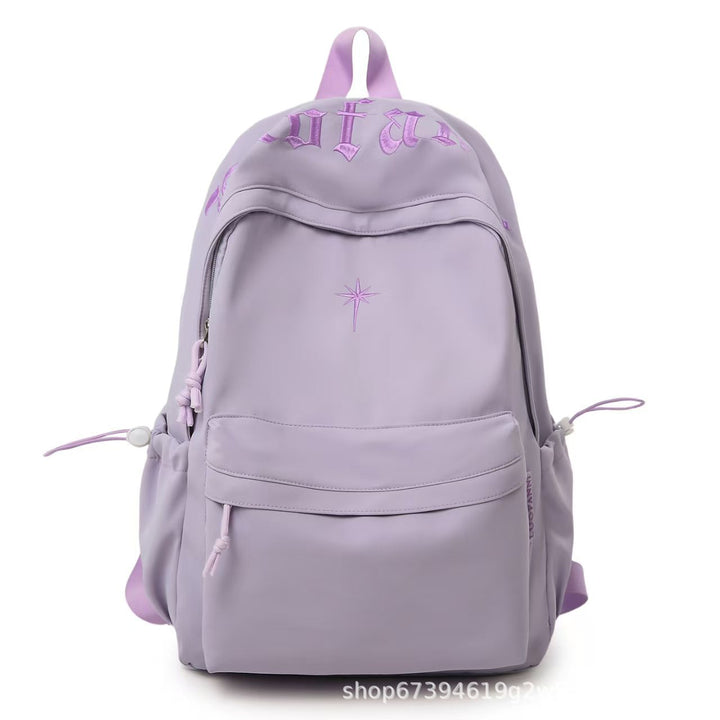Fashion-Forward Embroidered Backpack Bowlift