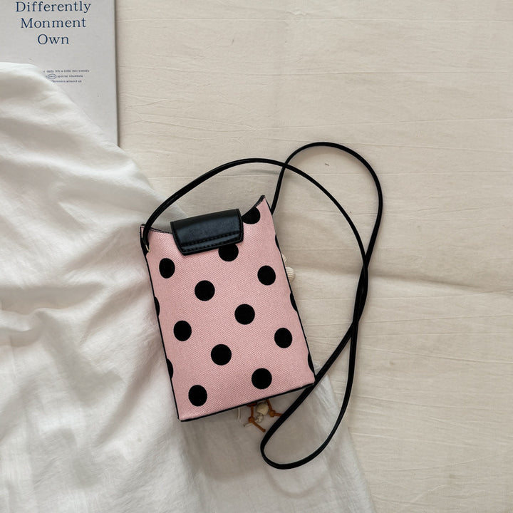WoPlayful Polka Dot Crossbody Bag Bowlift