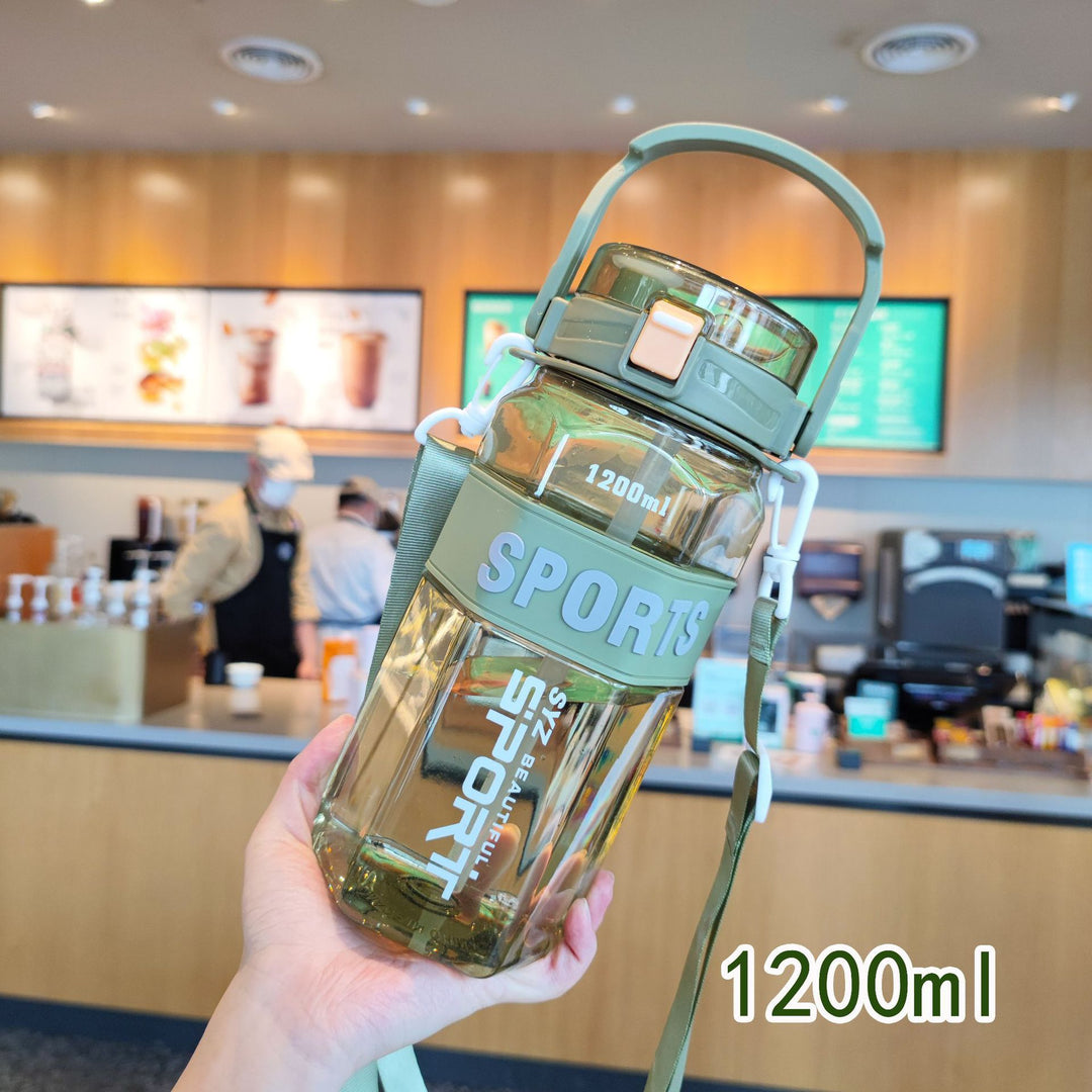 Women's Sport Water Bottle with Practical Carrying System Bowlift