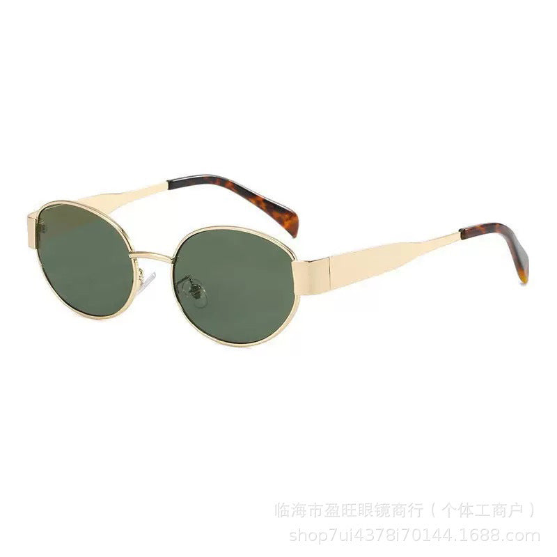 Retro Round Frame Sunglasses Bowlift