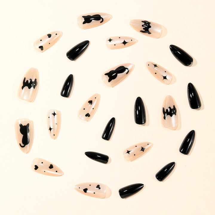 Creative Halloween-Themed Nail Art Extensions Bowlift