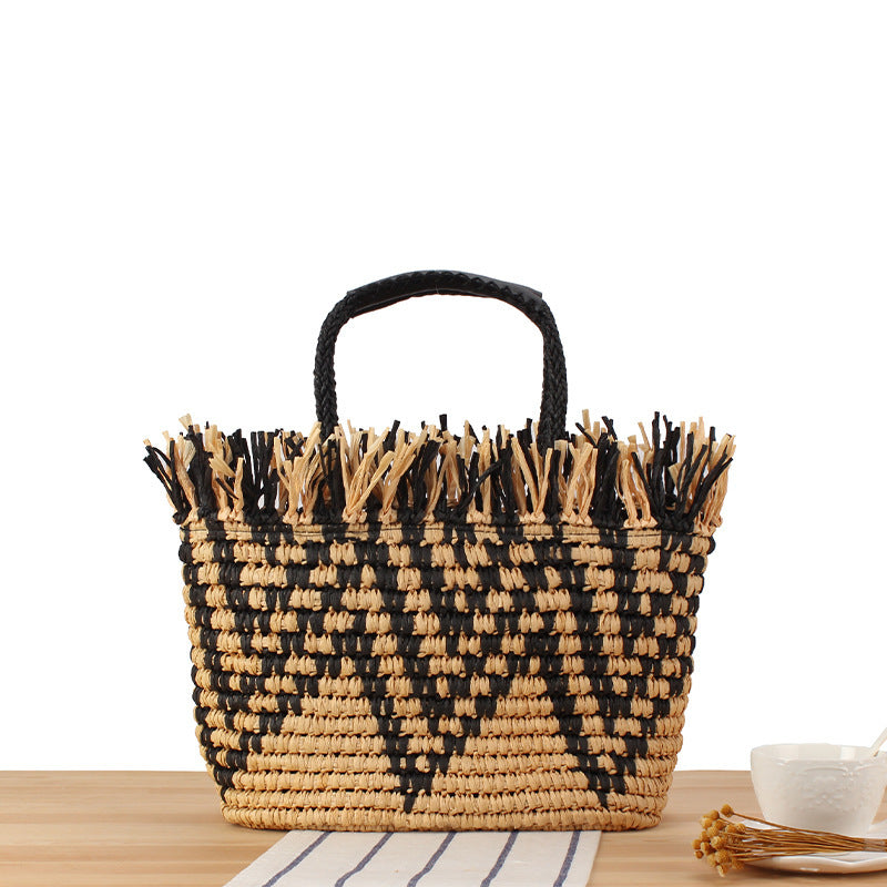 Practical Macrame Beach Bag Bowlift