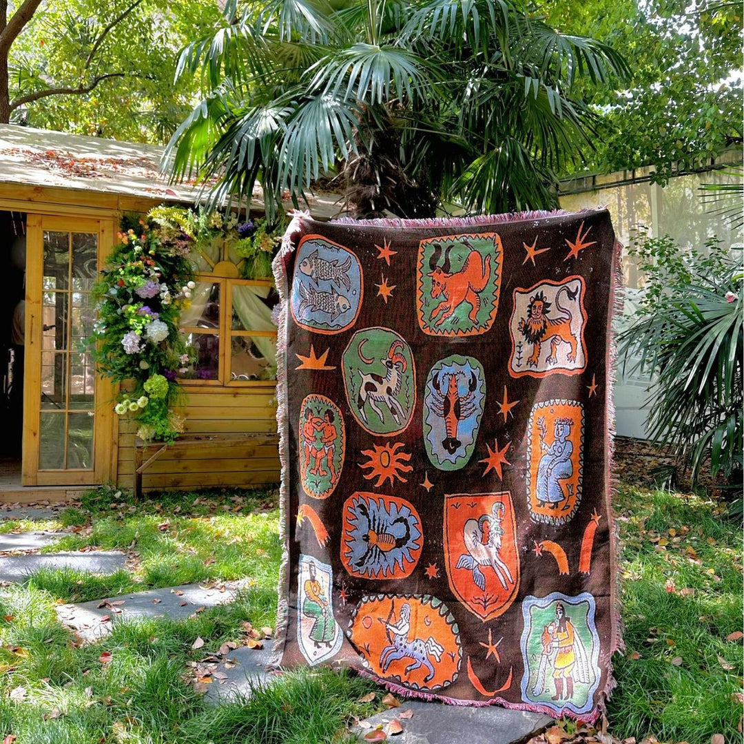 Artistic Tapestry Throw Blanket