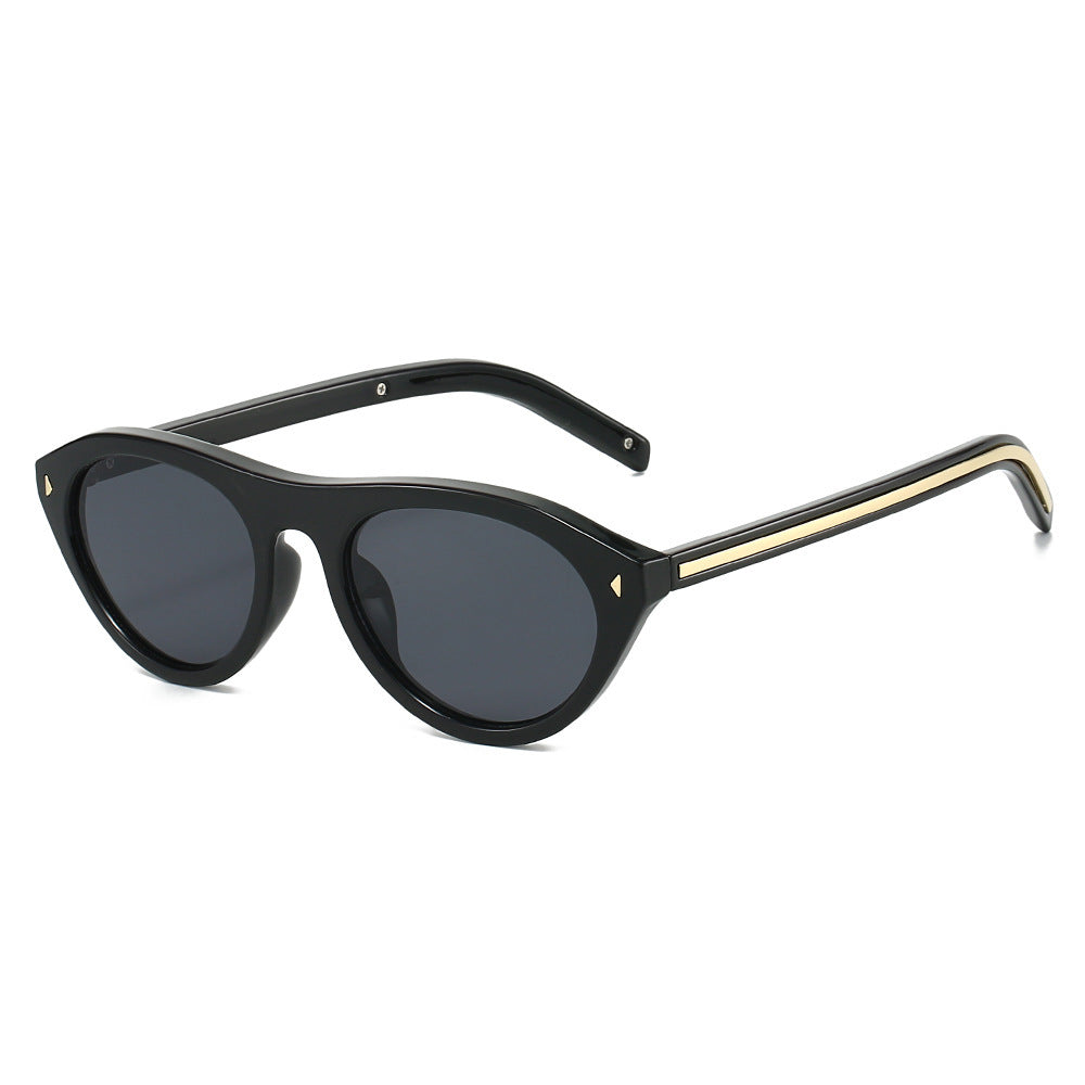 Retro-Inspired Geometric Sunglasses Bowlift