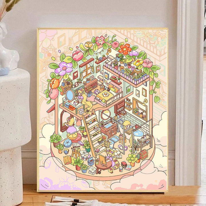 Whimsical Storybook Art Print Bowlift