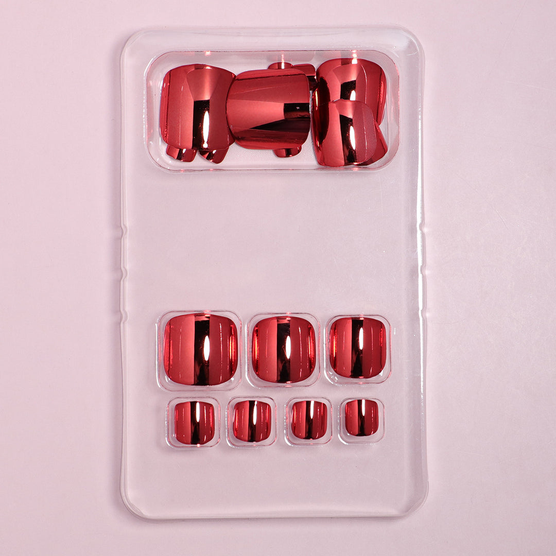 Premium Reflective Press-On Nails Bowlift