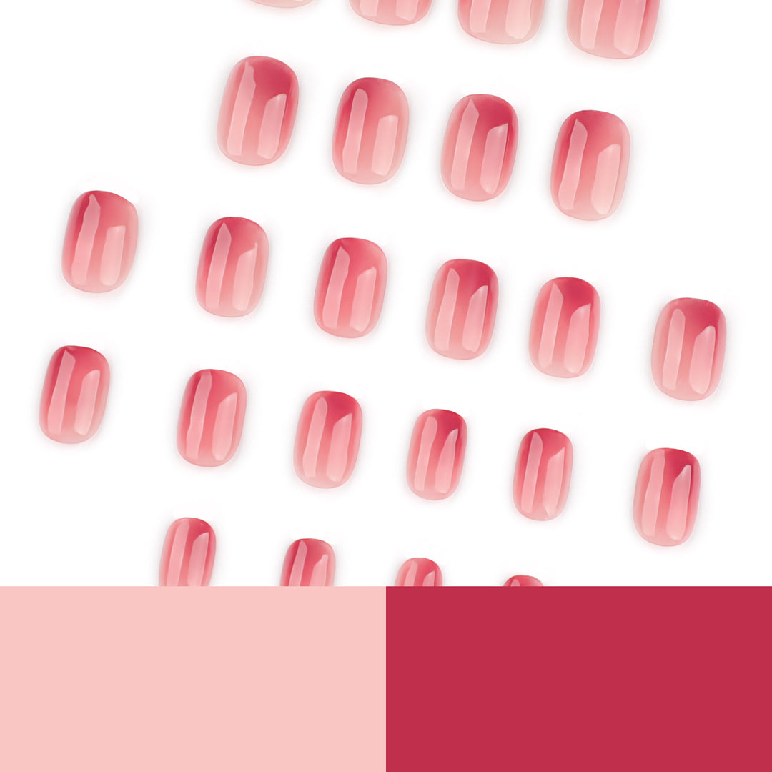 Elegant Nail Extensions with Natural Shine Bowlift