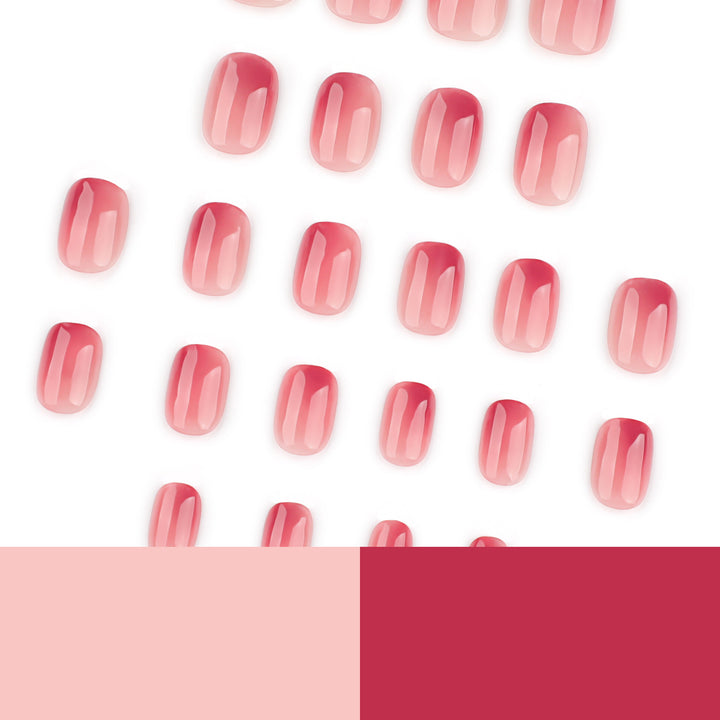 Elegant Nail Extensions with Natural Shine Bowlift