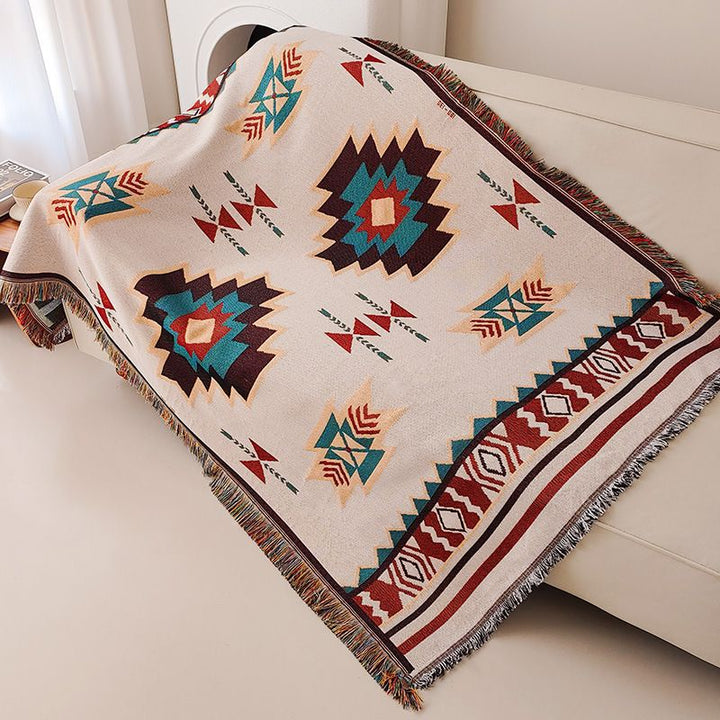 Decorative Woven Throw Blanket