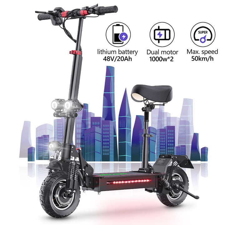 Electric Stand-Up Scooter Bowlift