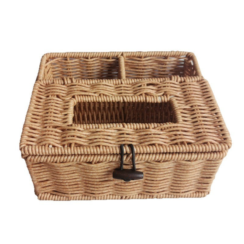 Multi-Compartment Woven Storage Organizer Bowlift