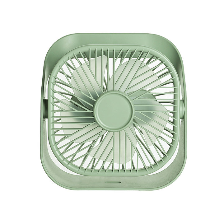Unisex ceiling-mounted circular industrial fan with swivel carrying handle Bowlift